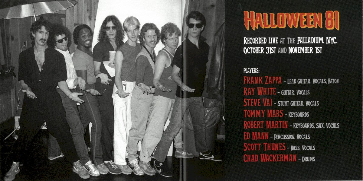 Gatefold 2: Frank Zappa – Halloween 81: Live At The Palladium, NYC (Box Set 6-CD) CD | Relix