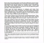 Gatefold 2: Hound Taylor Dog – Natural Boogie CD | Relix