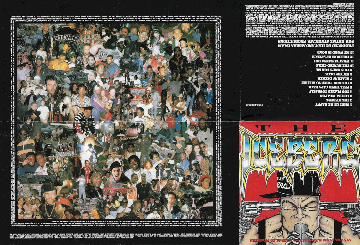 Gatefold 2: Ice-T – Freedom of Speech CD | Relix