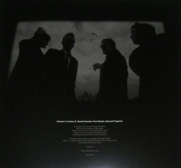 Gatefold 2: Interpol – Turn on the Bright Light Vinyl LP | Relix