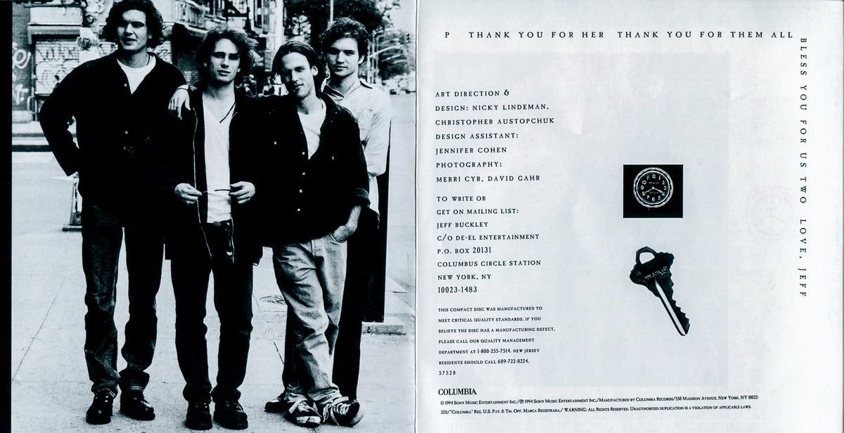 Gatefold 2: Jeff Buckley – Grace (CD) CD | Relix