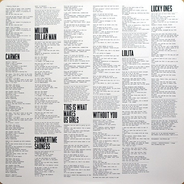 Gatefold 2: Lana Del Rey – Born To Die (Import LP Vinyl) Vinyl LP | Relix
