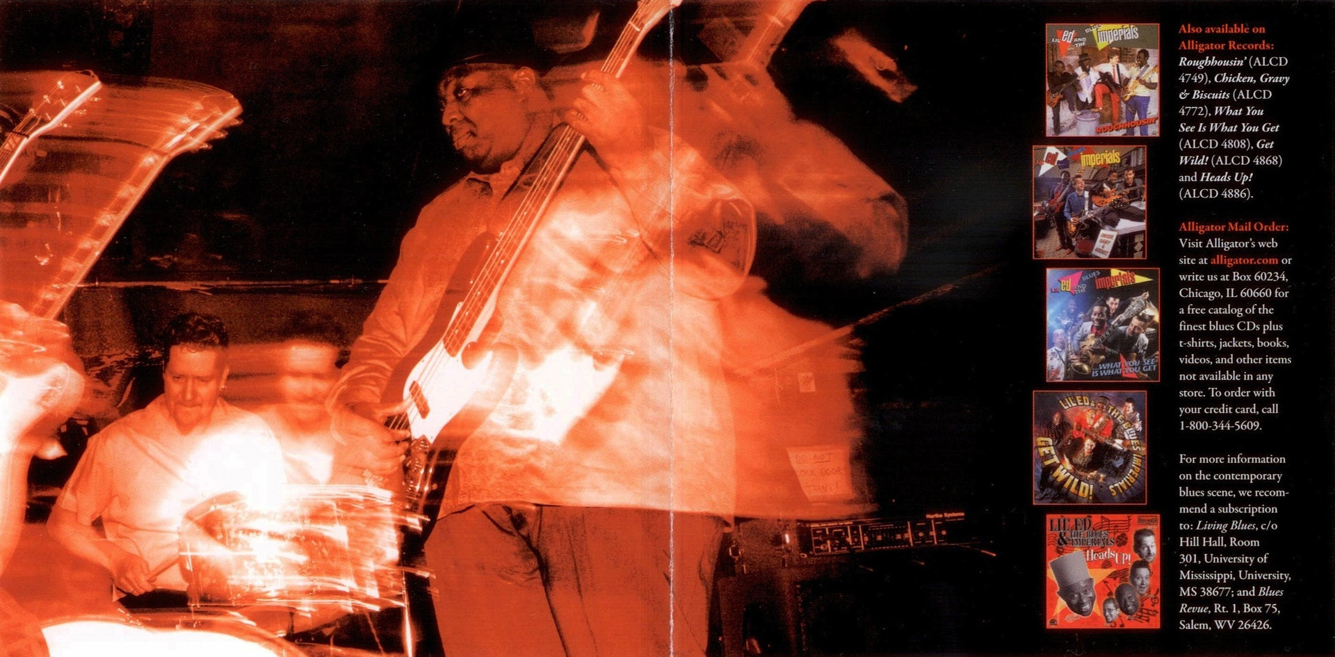 Gatefold 2: Lil' Ed & The Blues Imperials – Rattleshake CD | Relix