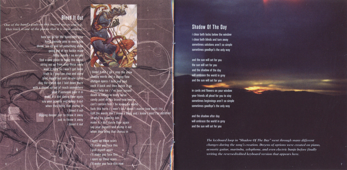 Gatefold 2: Linkin Park – Minutes to Midnight (Tour Edition, PA CD) CD | Relix
