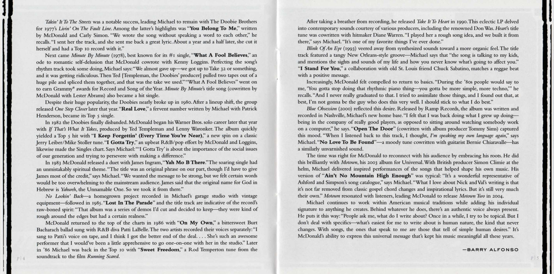 Gatefold 2: Michael McDonald – The Ultimate Collection CD | Relix