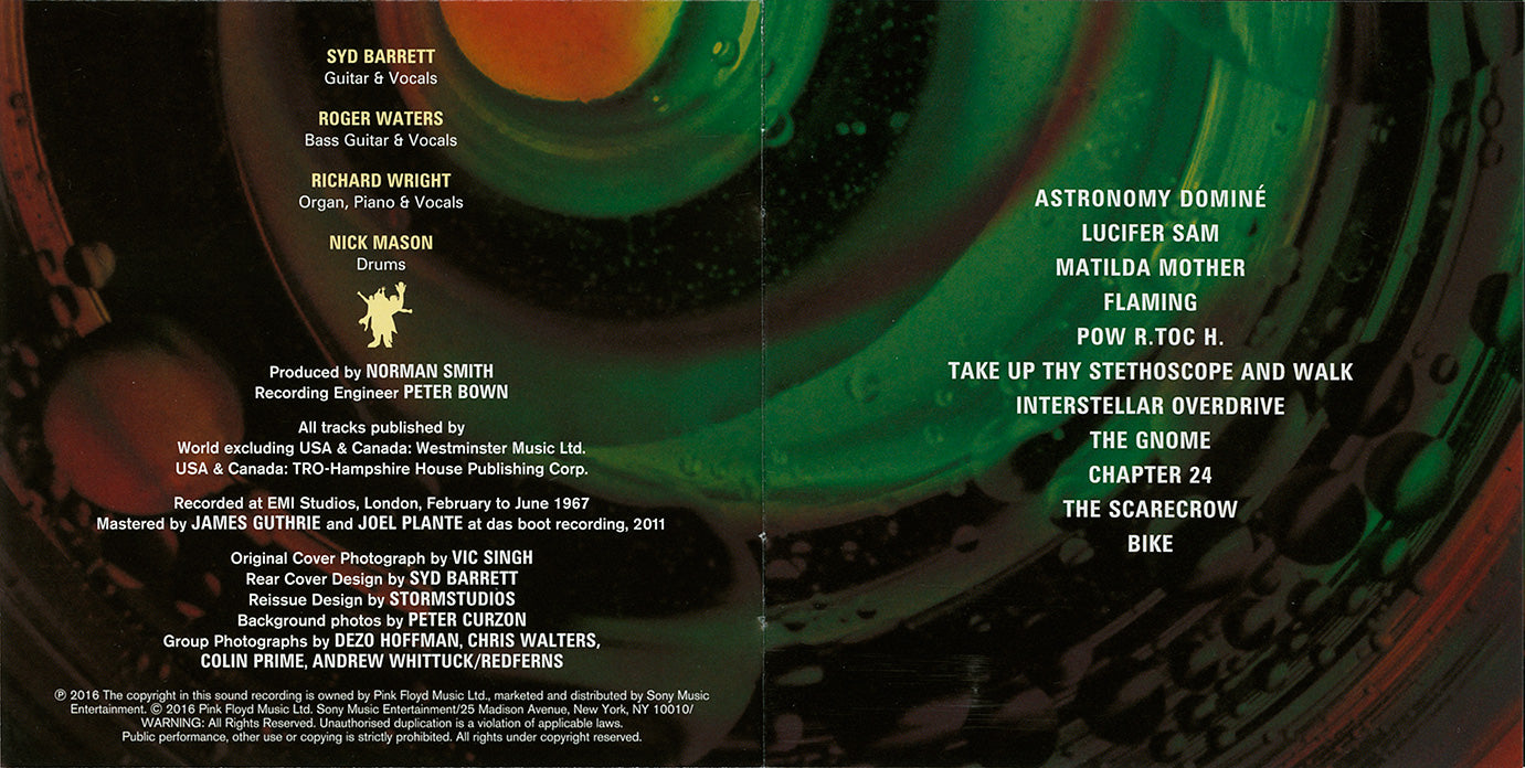 Gatefold 2: Pink Floyd – The Piper At The Gates Of Dawn CD | Relix