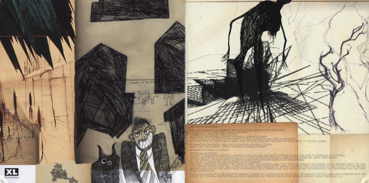 Gatefold 2: Radiohead – KID A MNESIA (3-CD) CD | Relix