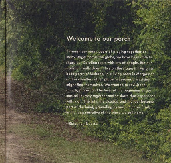 Gatefold 2: Rhiannon Giddens, Justin Robinson – What Did the Blackbird Say to the Crow CD | Relix
