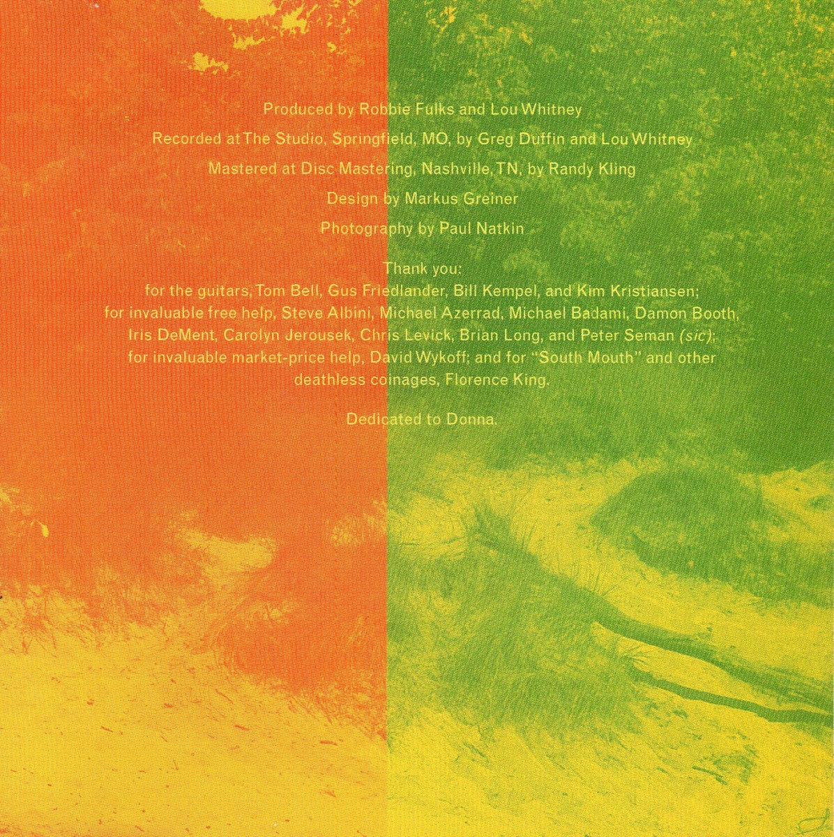 Gatefold 2: Robbie Fulks – South Mouth CD | Relix