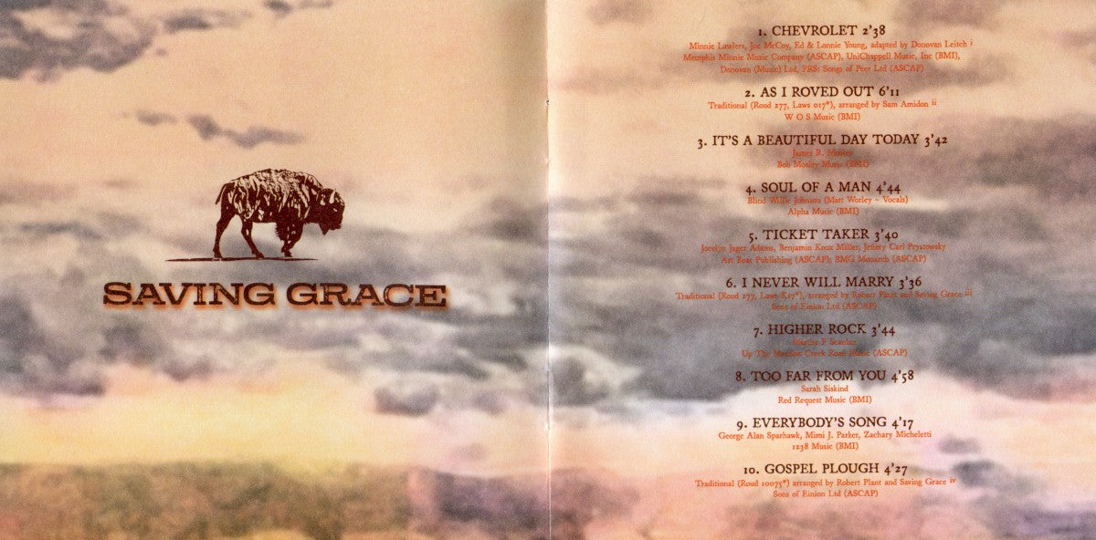 Gatefold 2: Robert Plant – Saving Grace CD | Relix