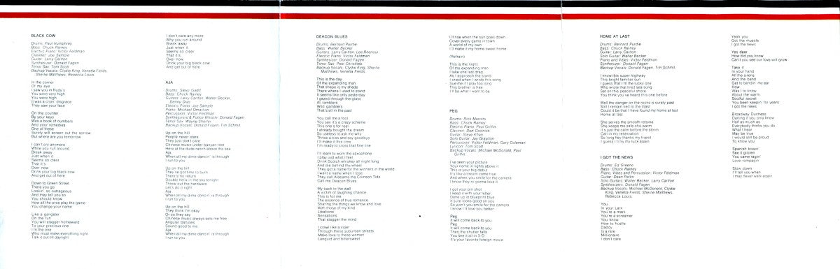Gatefold 2: Steely Dan – Aja CD | Relix