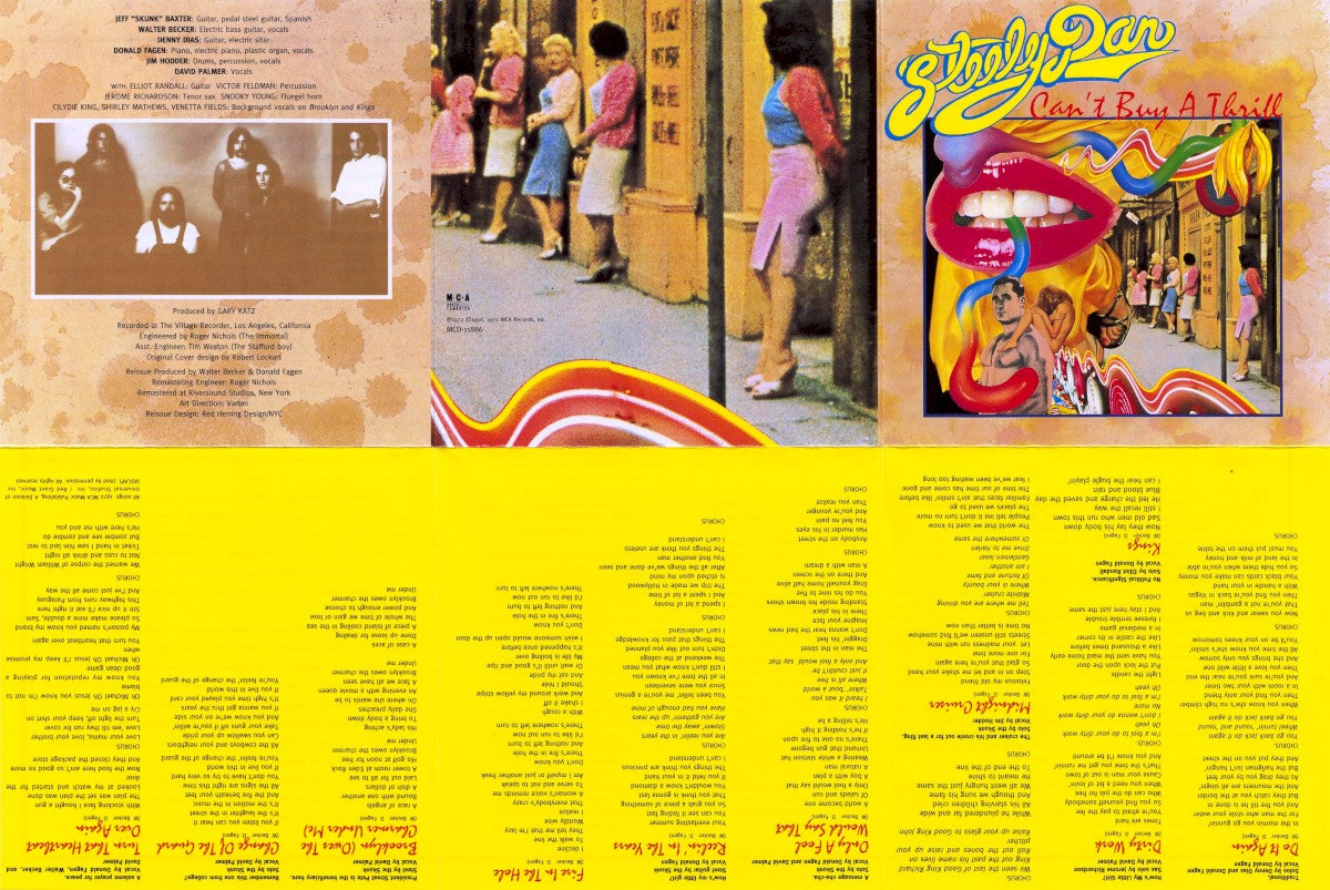 Gatefold 2: Steely Dan – Can't Buy A Thrill: Remastered CD | Relix