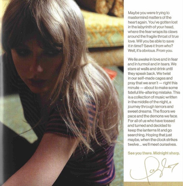 Gatefold 2: Taylor Swift – Midnights (Moonstone Blue Edition CD) CD | Relix
