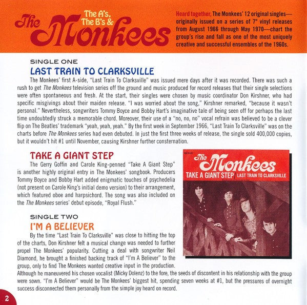 Gatefold 2: The A's, The B's & The Monkees (CD) CD | Relix