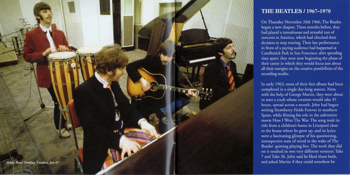 Gatefold 2: The Beatles – 1967-1970 (The Blue Album): 2023 Edition (2-CD) CD | Relix