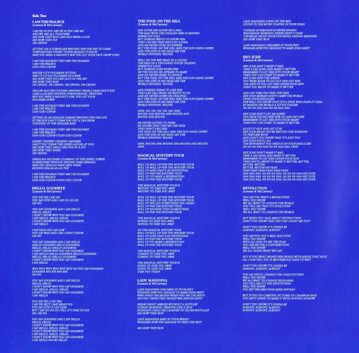 Gatefold 2: The Beatles – 1967-1970 (The Blue Album): 2023 Edition (Half-Speed 3-LP Vinyl) Vinyl LP | Relix