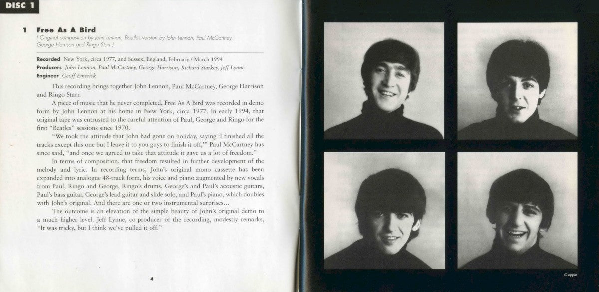 Gatefold 2: The Beatles – Anthology 1 (2-CD) CD | Relix