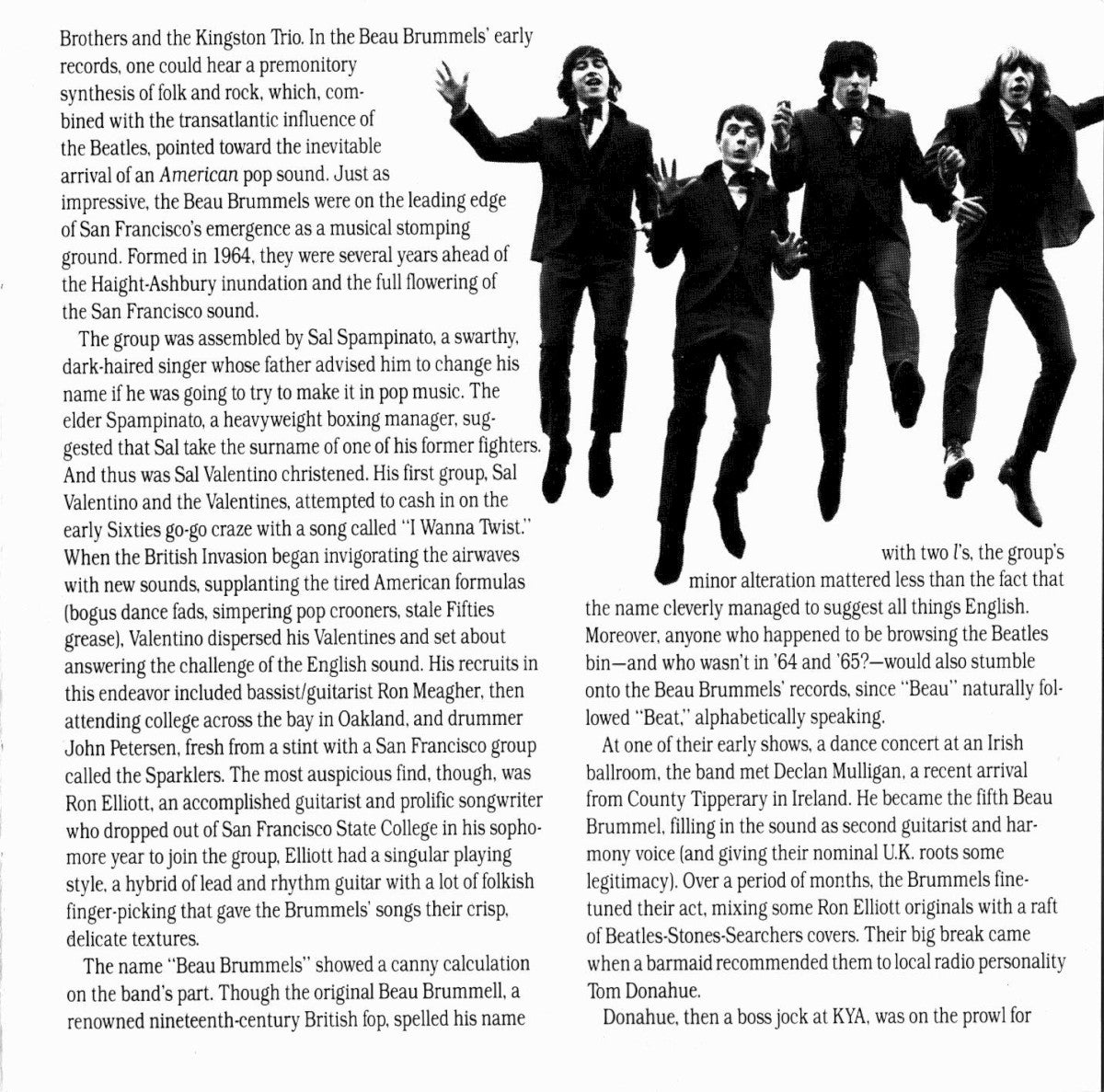Gatefold 2: The Beau Brummels – Best of CD | Relix