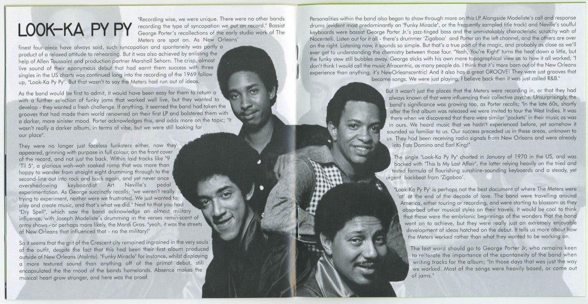 Gatefold 2: The Meters – Look-Ka Py Py Vinyl LP | Relix