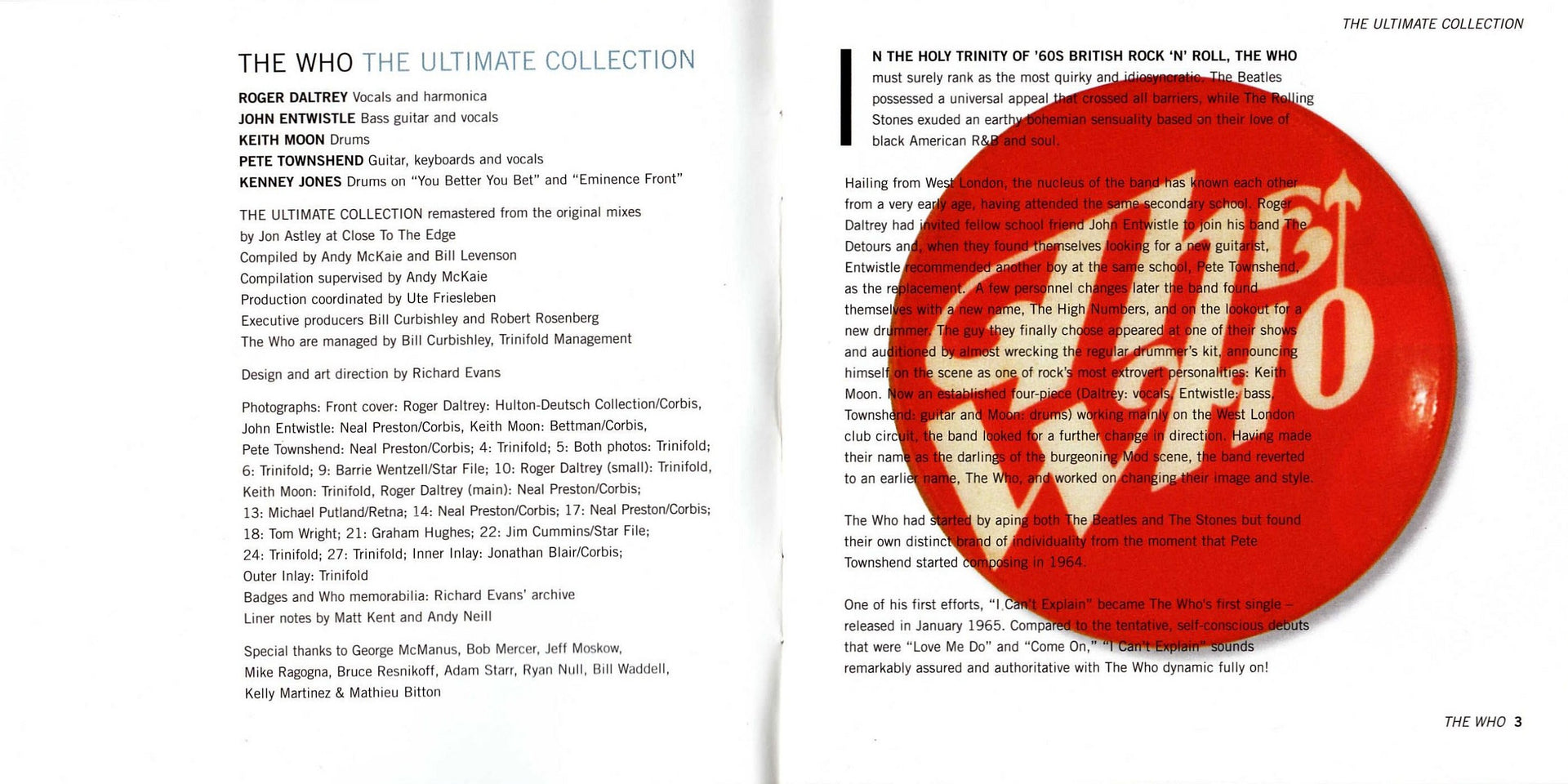 Gatefold 2: The Who – Ultimate Collection (2-CD) CD | Relix