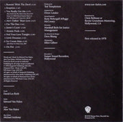 Gatefold 2: Van Halen – Van Halen CD | Relix