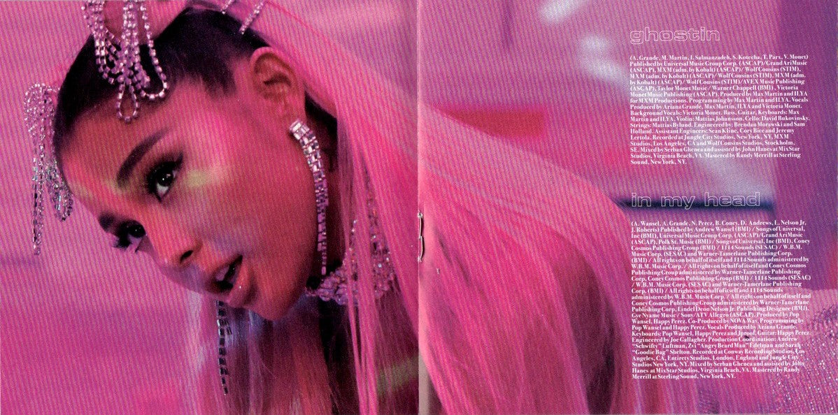 Gatefold 3: Ariana Grande – Thank u, Next (CD) CD | Relix