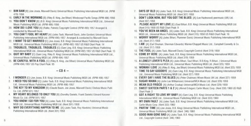 Gatefold 3: B.B. King – Complete Singles As & BS 1949-62 (2-CD) CD | Relix