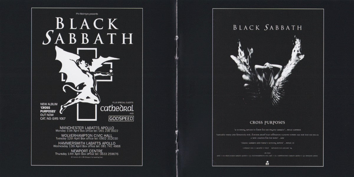 Gatefold 3: Black Sabbath – Cross Purposes (2024 Remaster CD) CD | Relix
