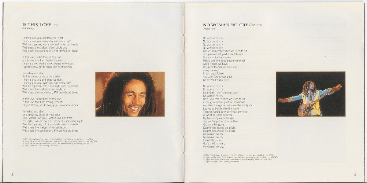 Gatefold 3: Bob Marley & The Wailers – Legend (New Packaging CD) CD | Relix