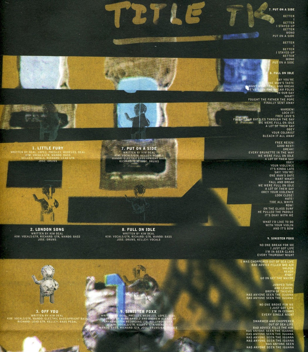 Gatefold 3: Breeders – Title TK Vinyl LP | Relix