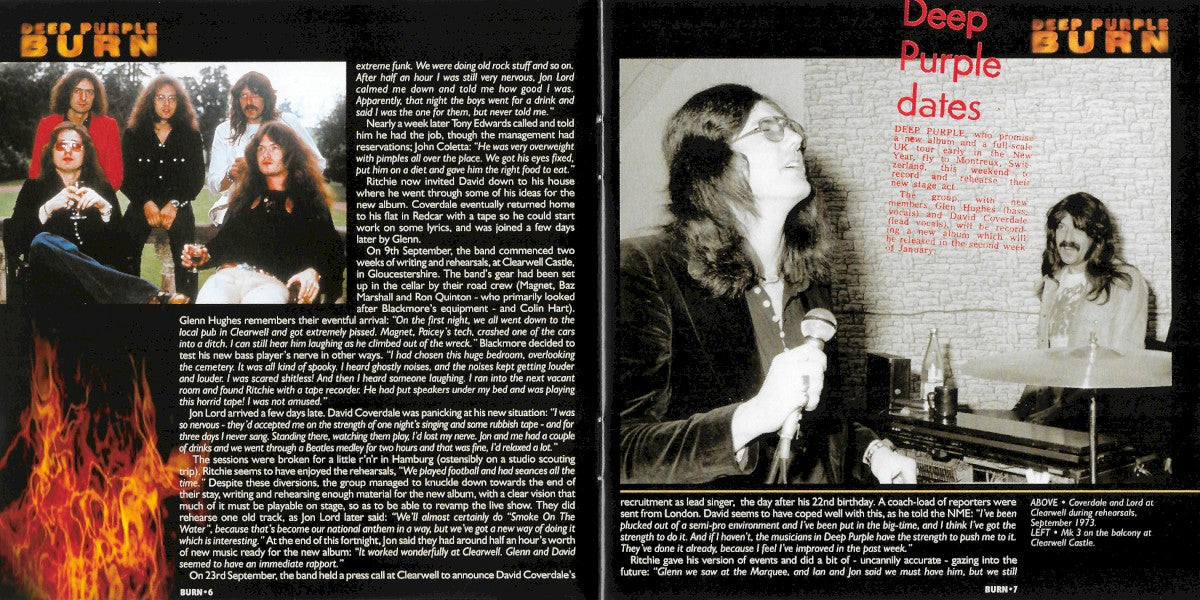 Gatefold 3: Deep Purple – Burn CD | Relix