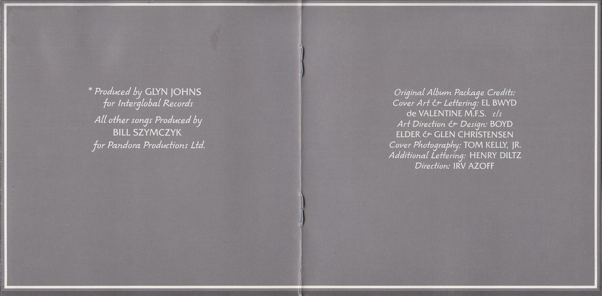 Gatefold 3: Eagles – Greatest Hits 1971-75 CD | Relix