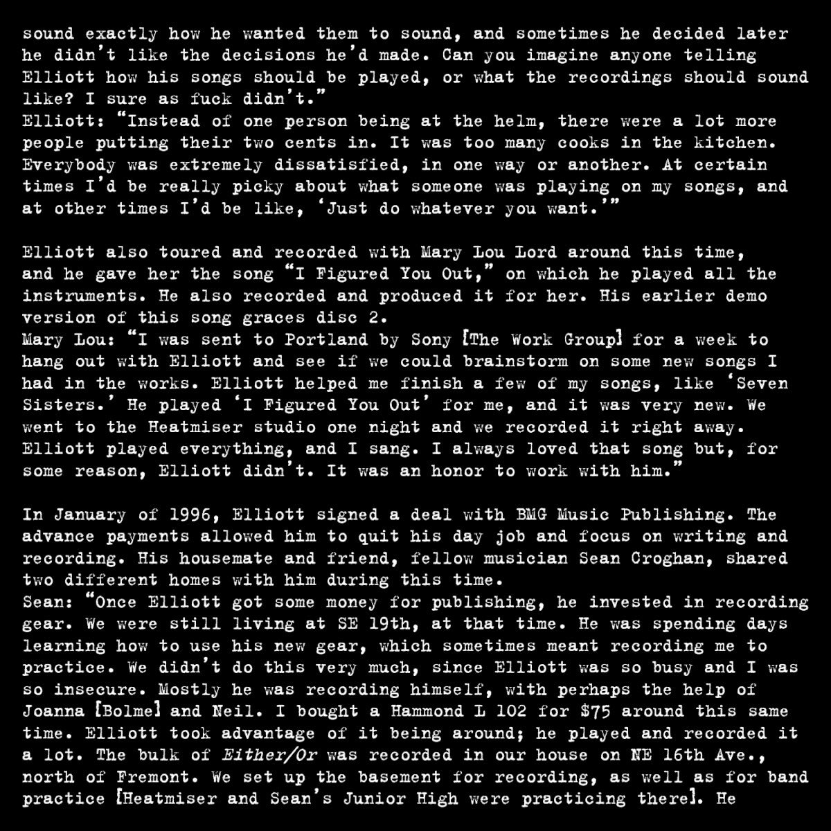Gatefold 3: Elliott Smith – Either / Or CD | Relix