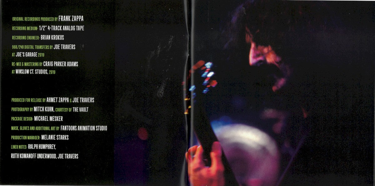 Gatefold 3: Frank Zappa – Halloween 73 (Box Set CD) CD | Relix