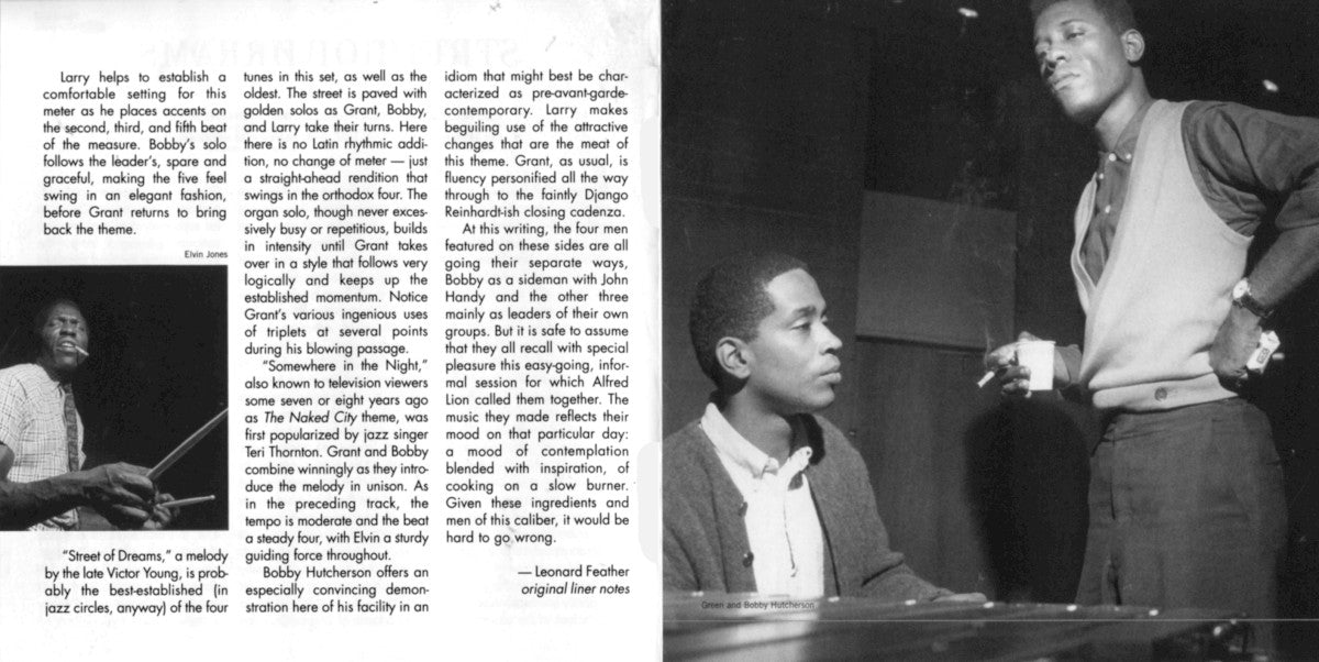 Gatefold 3: Grant Green – Street Of Dreams Vinyl LP | Relix