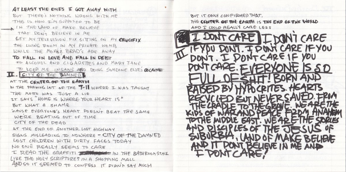 Gatefold 3: Green Day – American Idiot CD | Relix