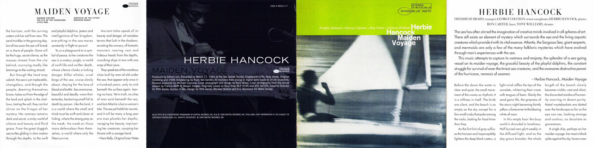 Gatefold 3: Herbie Hancock – Maiden Voyage CD | Relix