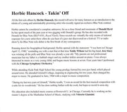 Gatefold 3: Herbie Hancock – Takin' Off CD | Relix
