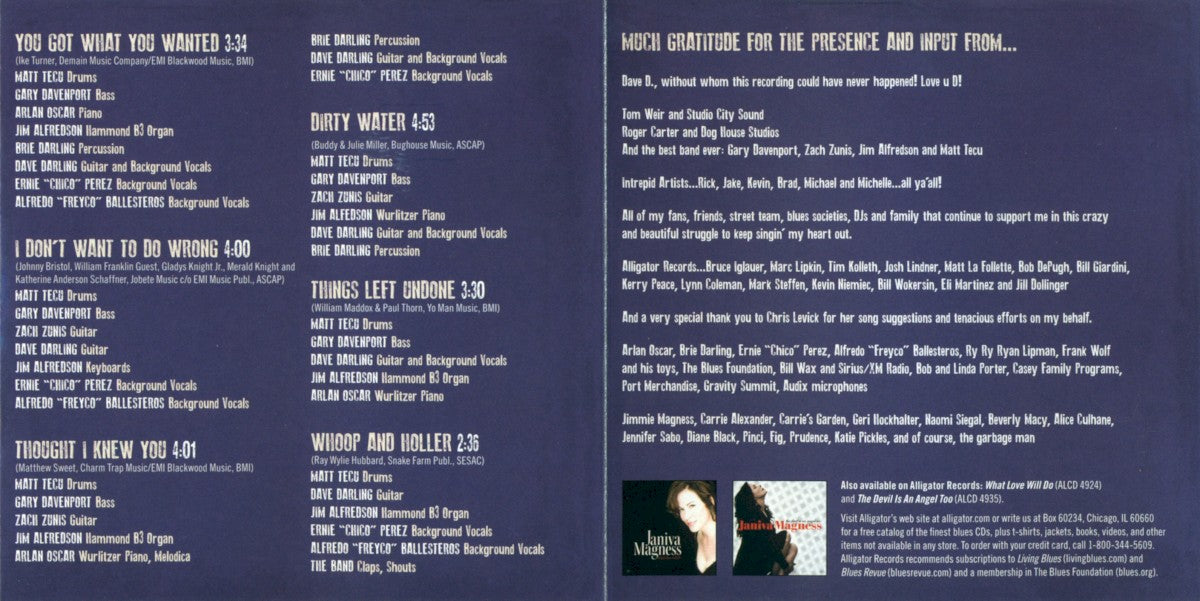 Gatefold 3: Janiva Magness – Stronger for It CD | Relix