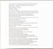 Gatefold 3: John Coltrane – Evenings At The Village Gate: John Coltrane With Eric Dolphy CD | Relix