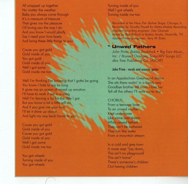 Gatefold 3: John Prine – Live on Tour CD | Relix