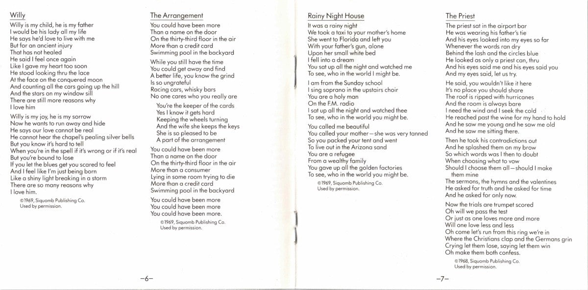 Gatefold 3: Joni Mitchell – Ladies of the Canyon CD | Relix
