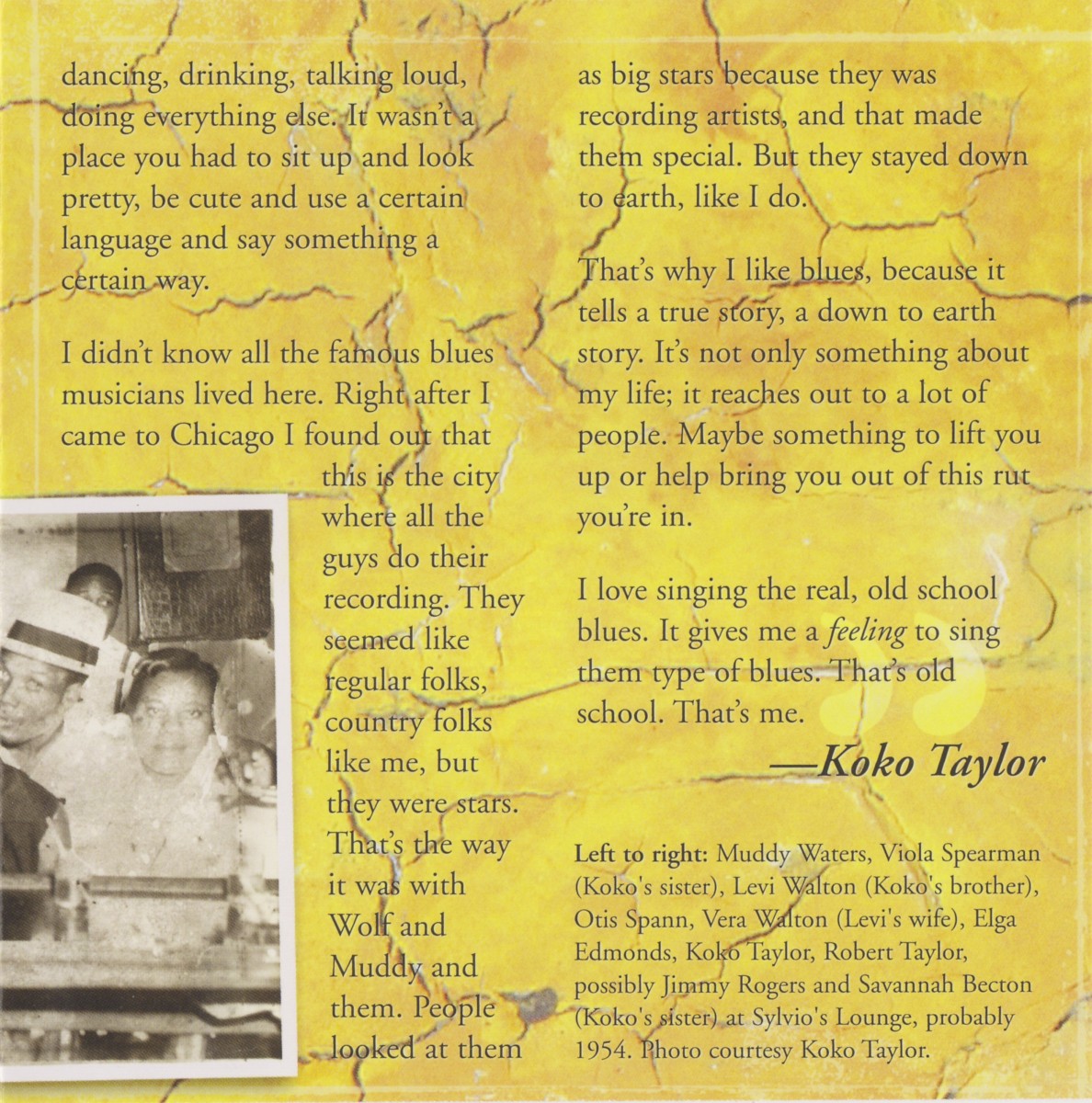 Gatefold 3: Koko Taylor – Old School CD | Relix