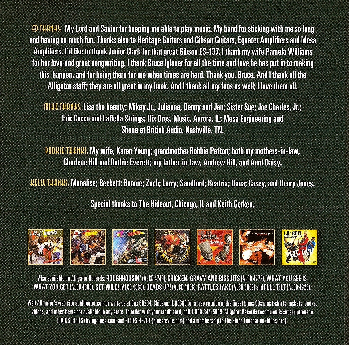 Gatefold 3: Lil Ed – Jump Start CD | Relix