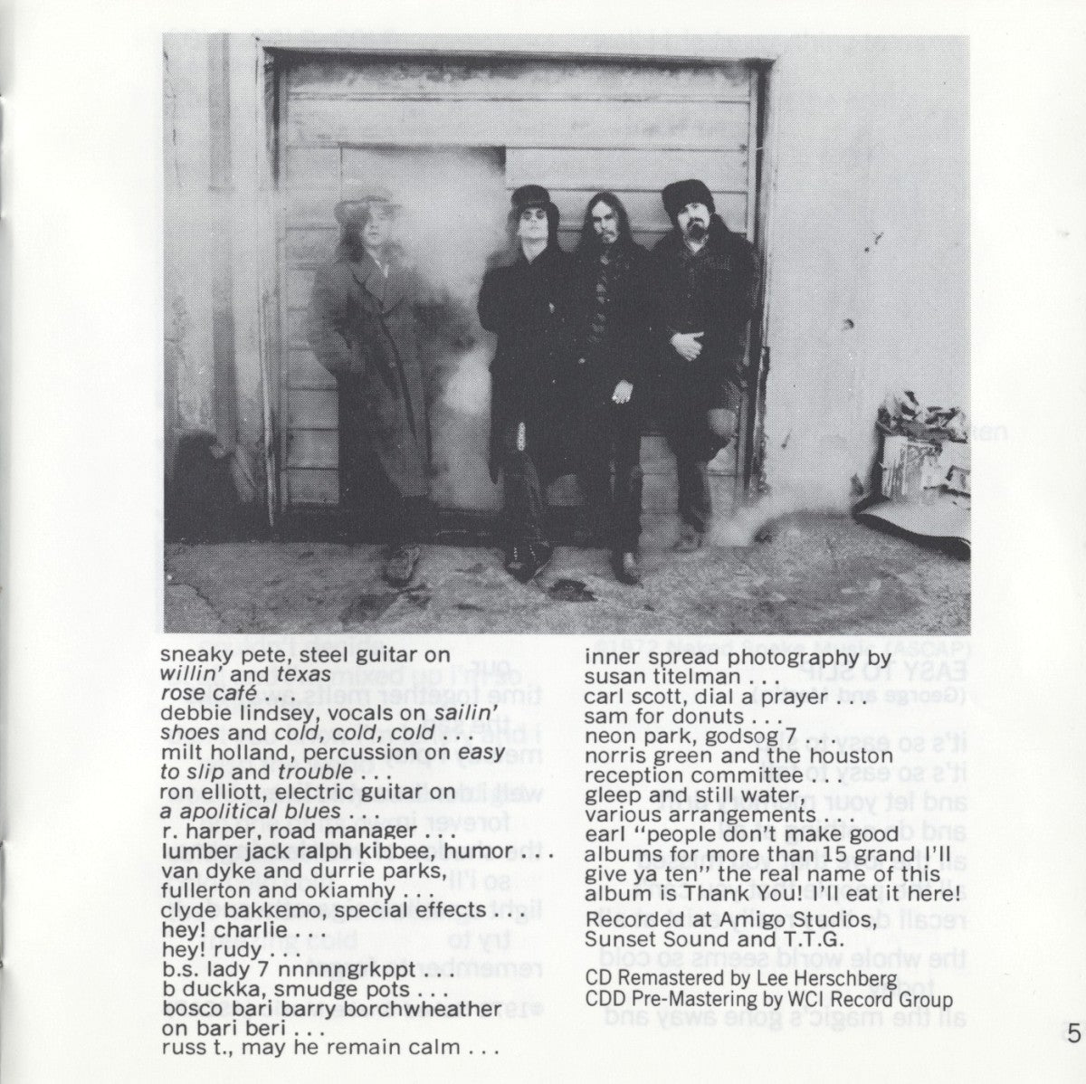Gatefold 3: Little Feat – Sailin Shoes CD | Relix