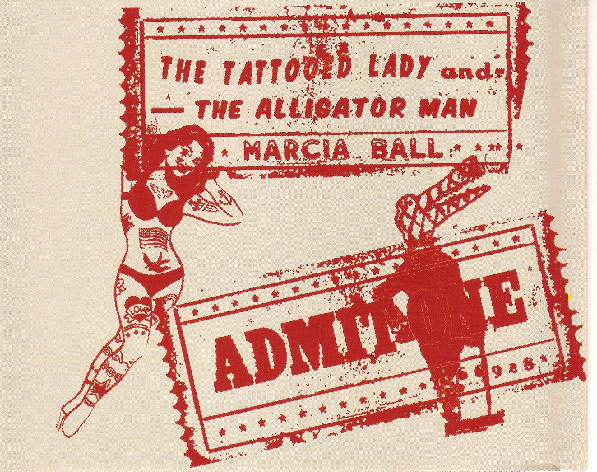Gatefold 3: Marcia Ball – Tattooed Lady & the Alligator Man CD | Relix