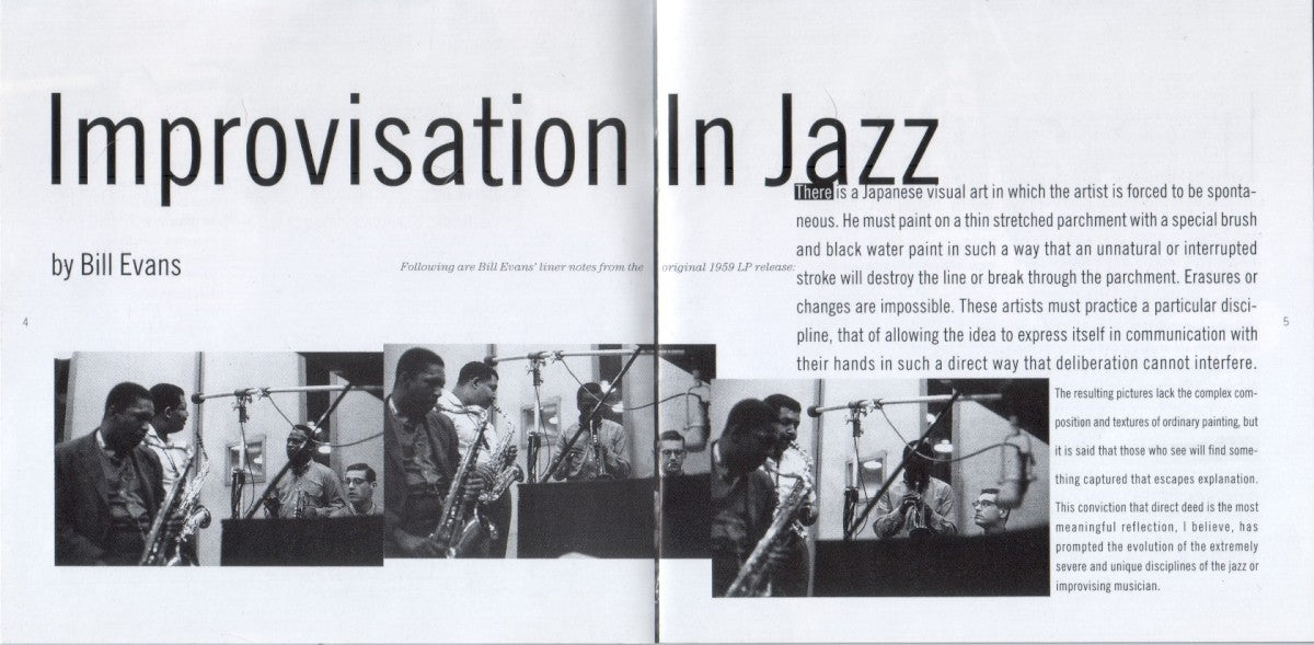 Gatefold 3: Miles Davis – Kind Of Blue (remastered + Bonus Track CD) CD | Relix