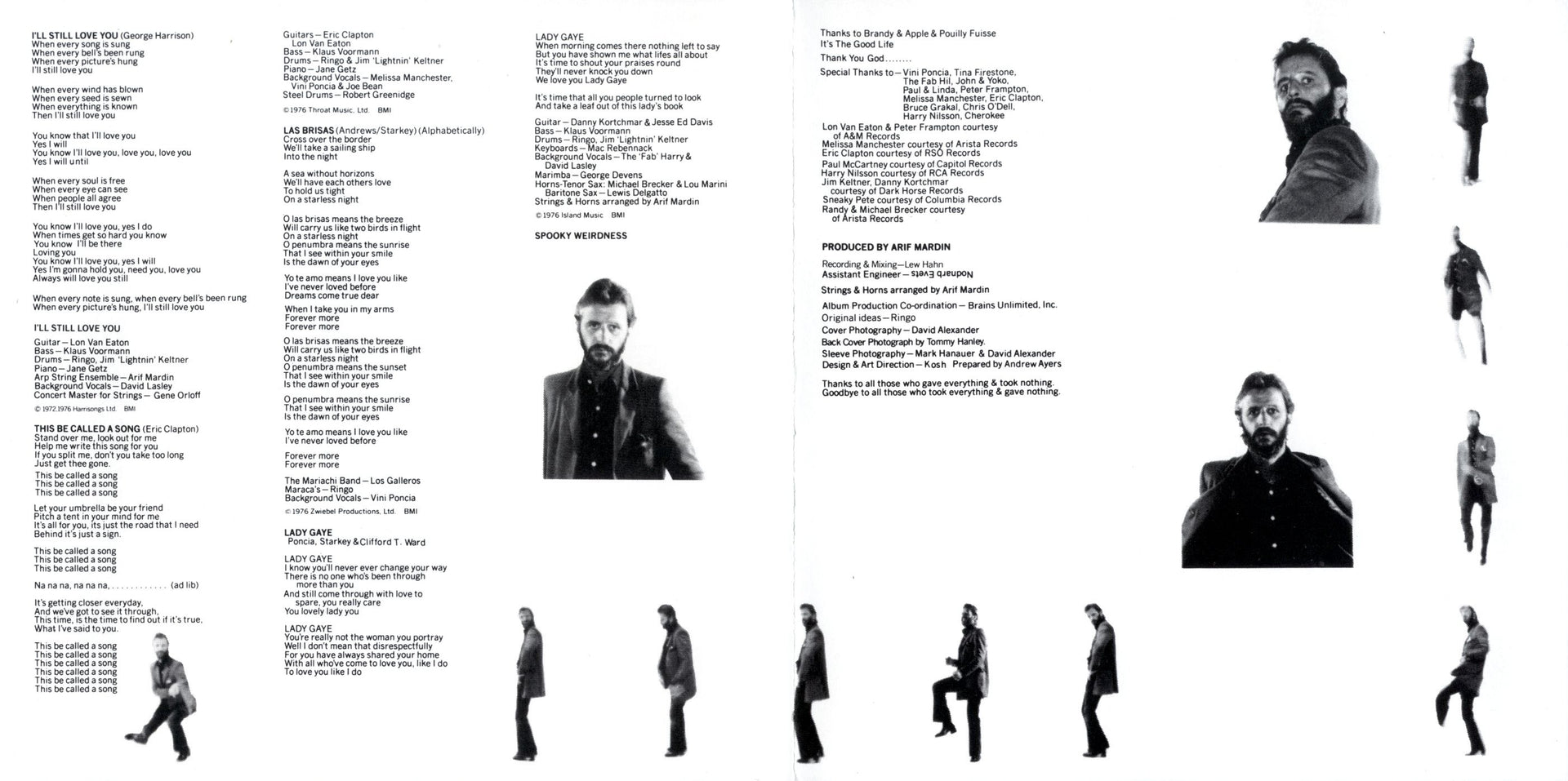Gatefold 3: Ringo Starr – Ringo's Rotogravure CD | Relix