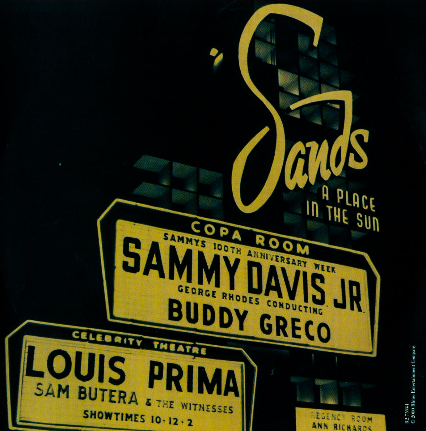 Gatefold 3: Sammy Davis Jr – Sammy and Friends CD | Relix