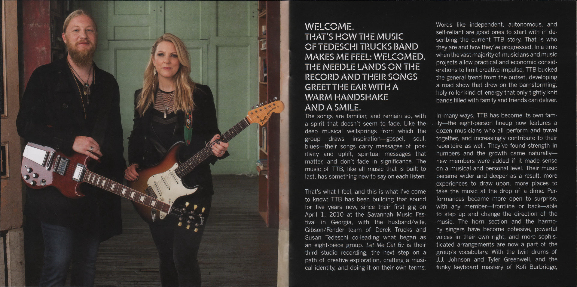 Gatefold 3: Tedeschi Trucks Band – Let Me Get By CD | Relix
